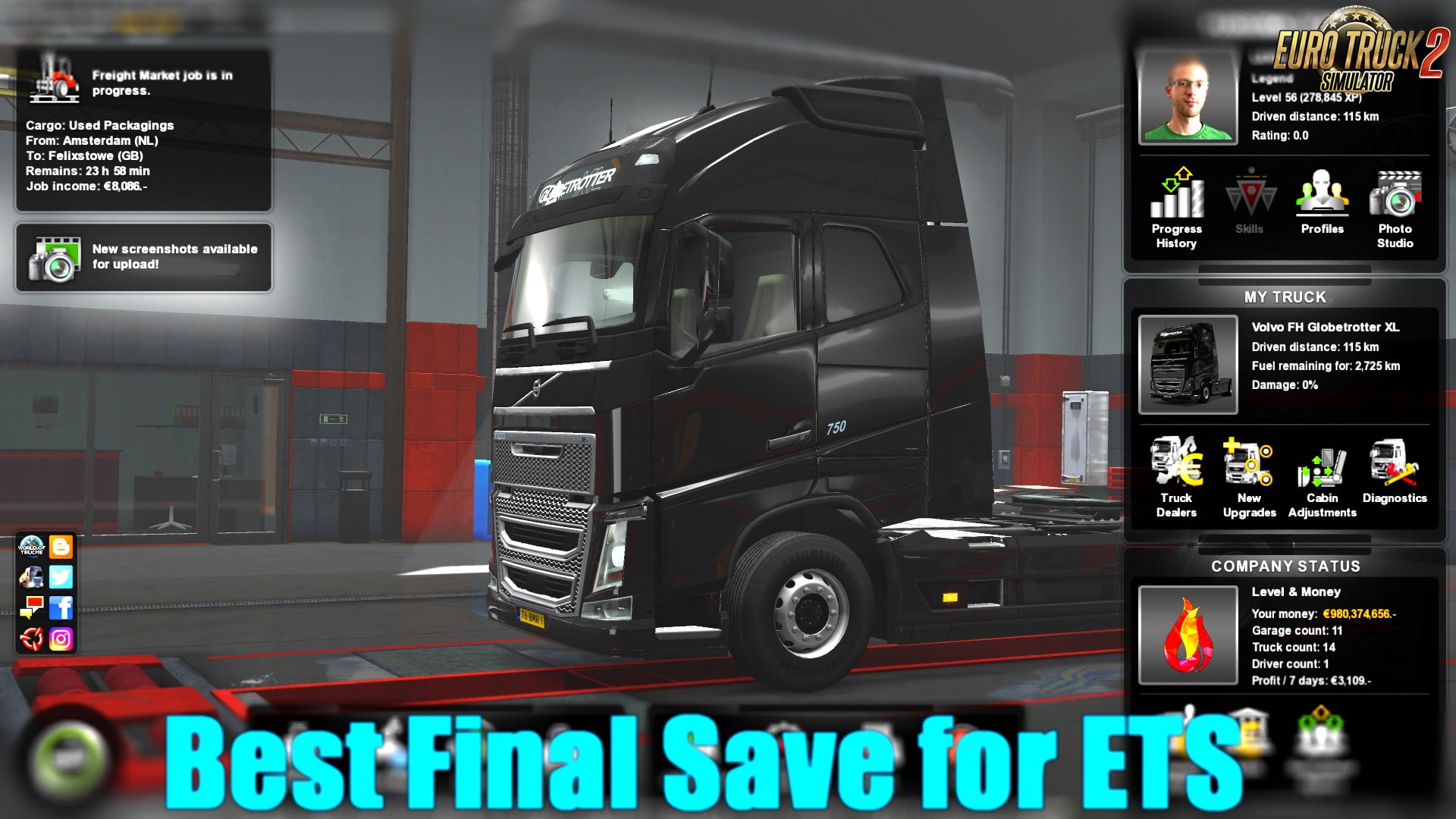 Euro Truck Simulator 2 V1.30.0.12s Version Download